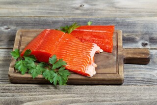 salmon stake - a food that may mess with you bio chemistry